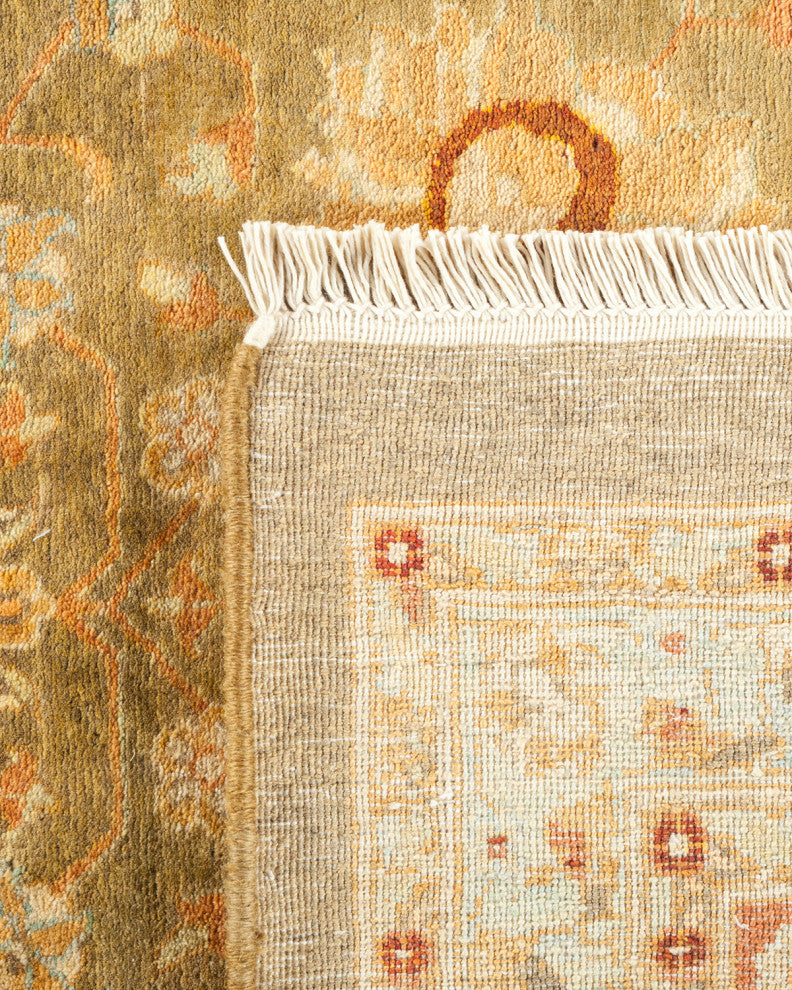 Mogul, One-of-a-Kind Hand-Knotted Area Rug Green, 8'3"x10'10"