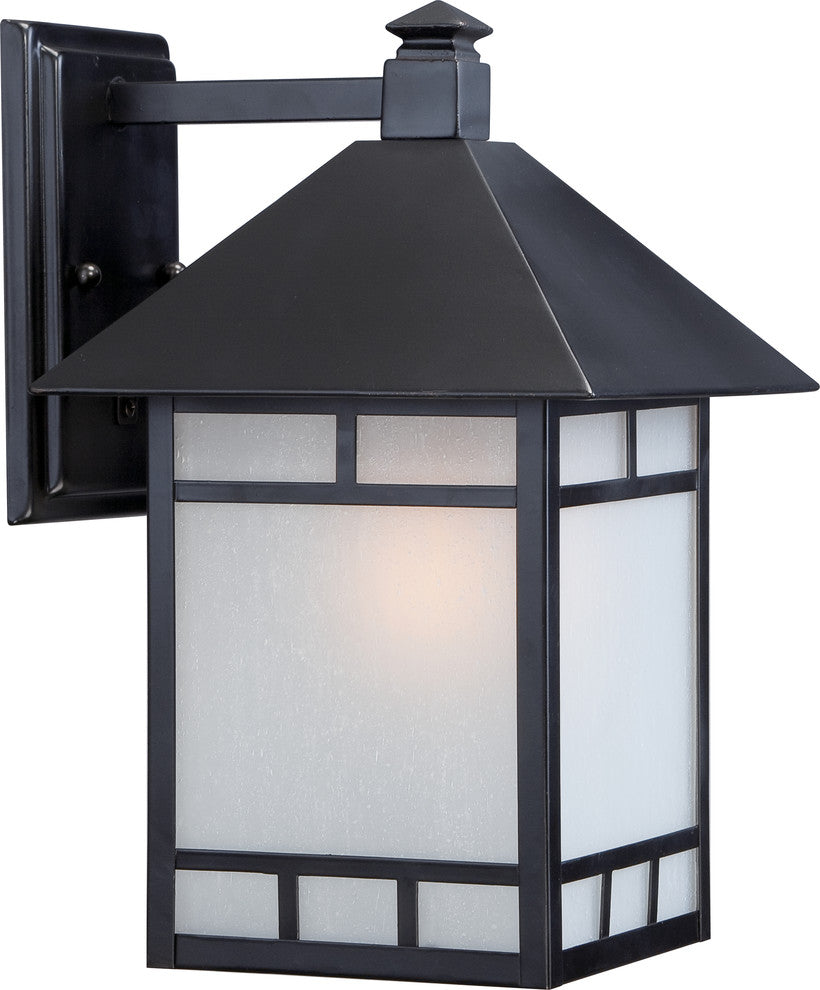 Nuvo 1-Light Incandescent Drexel Outdoor Light Fixture, Stone Black