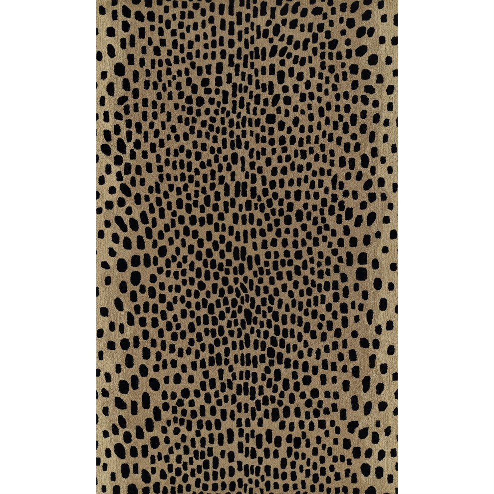 Erin Gates Woodland WOD-3 Cheetah /Beige -10' X 14'