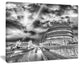 "London Night" Cityscape Around Southwark" Cityscape Wall Art, 20"x12"