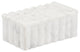 Marble, 7X3" Ridged Box, White