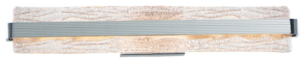 ET2 E24426-124 Ripple 30"W LED Bath Bar - Polished Chrome
