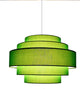 Palladio 5-tier Shade Pendant, 18"x12", Kelly Green