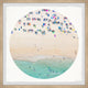 "I Love Vacations" Framed Painting Print, 12x12