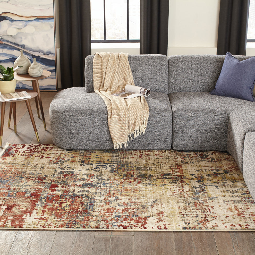 Momeni Studio Polypropylene Machine Made Multi Area Rug 2'x3'
