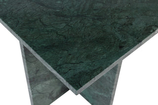 Verona Marble End Table, Green