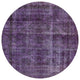 Ahgly Company Indoor Round Mid-Century Modern Area Rugs, 5' Round