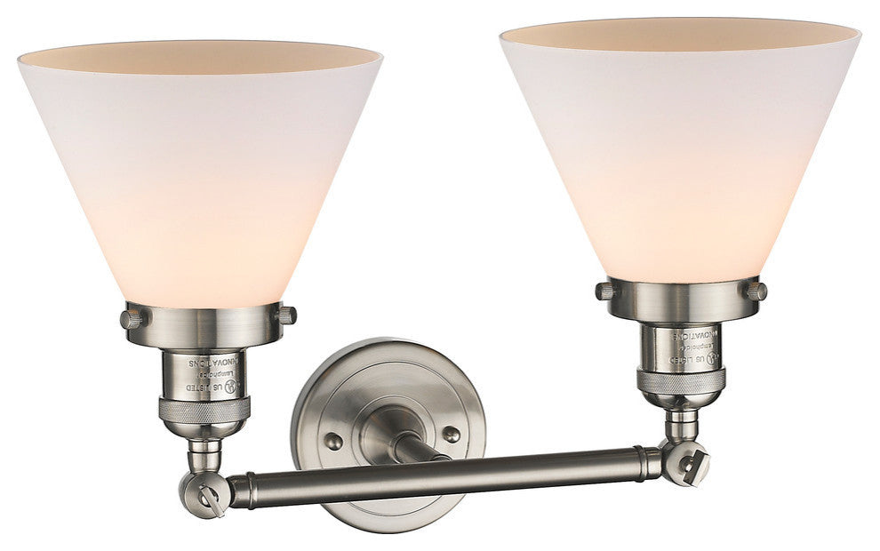 Innovations Lighting 208-Sn-G41-Led 2 Light Dimmable Led Bathroom Fixture