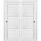 Closet Bypass Doors 64x80 | Lucia 2661 Matte White