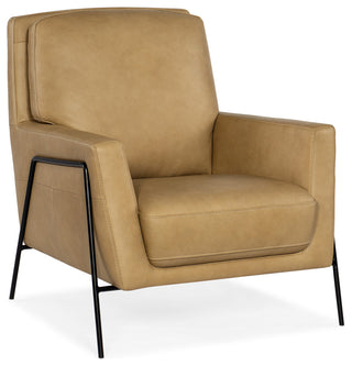 Amette Metal Frame Club Chair