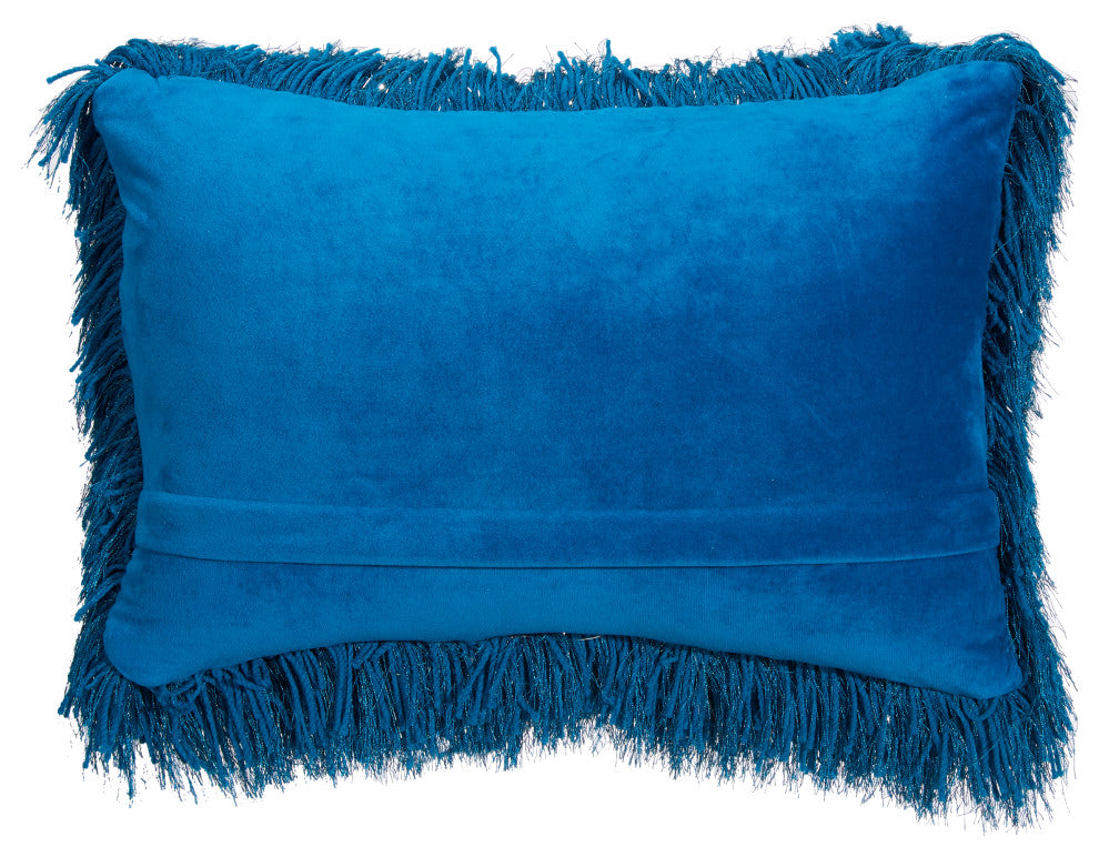 Mina Victory TL004 Throw Pillow, Teal, 14" x 20"