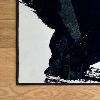 Graffiti Tangle I Abstract Art Area Rug, 5'x7.5'