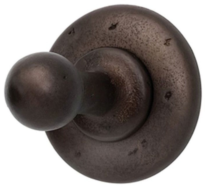 Alno Bath Robe Hook Rustic in Dark Bronze