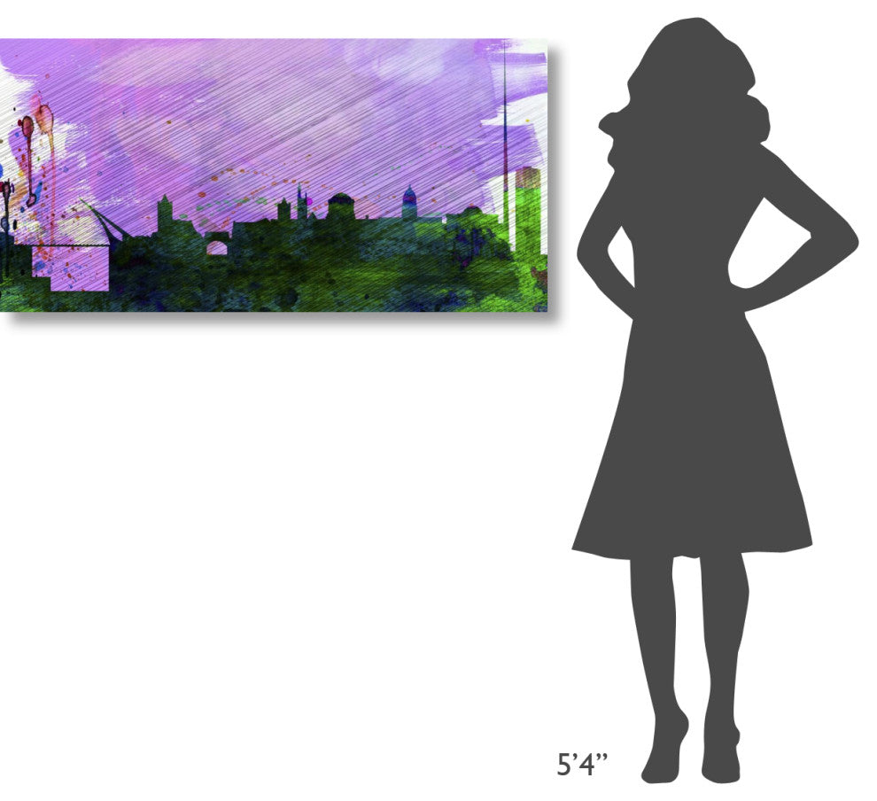 "Dublin City Skyline" Fine Art Print