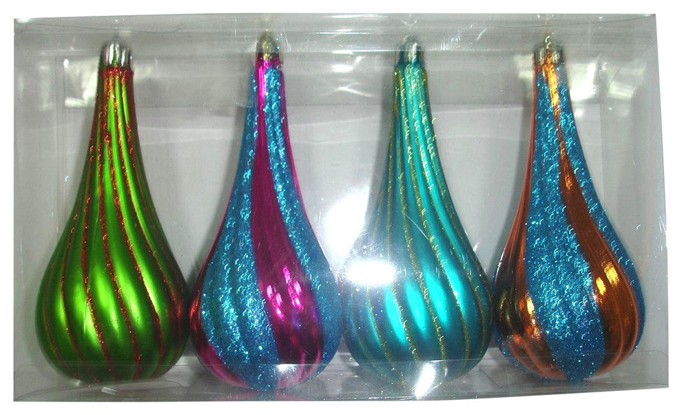 Mardi Gras Tear Drop 4 Pack
