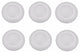 4" DISK LIGHT, 3000K, CRI90, ES, ETL, 12W, LM600, Set of 6