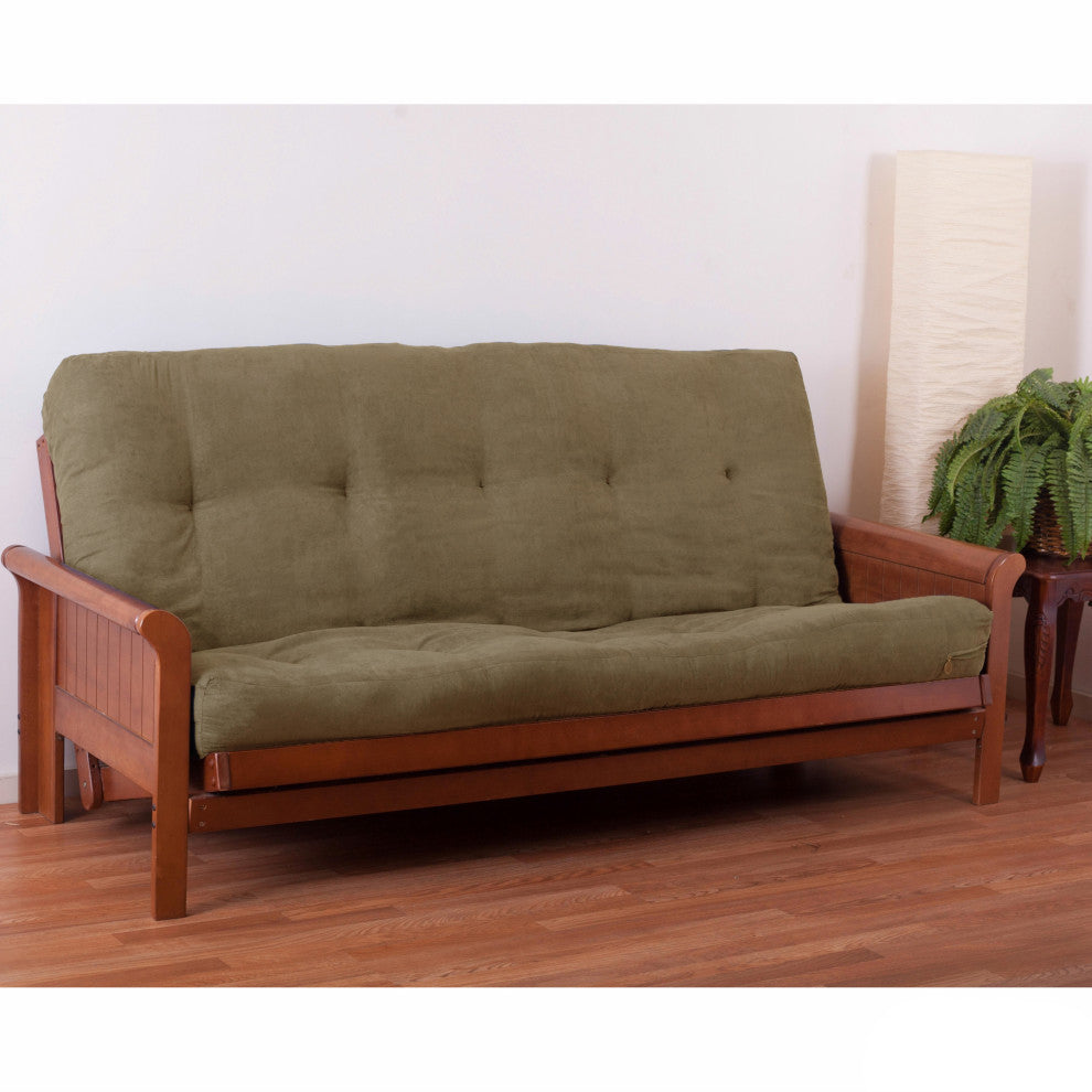 Vitality 8" Microsuede Queen-size Futon Mattress