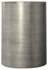 Corbin Metal Side Table, Antique Silver