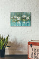 Epic Graffiti "Water Lily Pond" Giclee Canvas Wall Art, 18"x26"