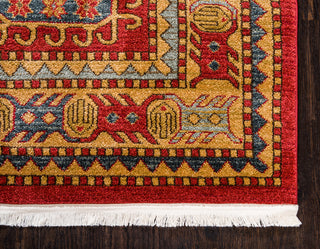 Unique Loom Red Bardiya Sahand 2' 7 x 6' 7 Runner Rug