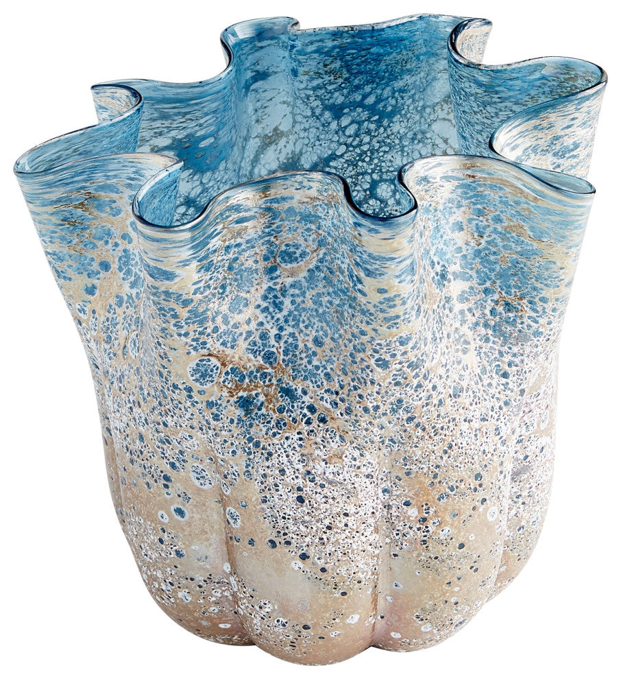 Meduse Vase, Blue Medium