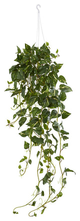 Pothos Hanging Basket Artificial Plant
