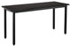 NPS Steel Fixed Height Science Lab Table, 24 X 48 X 30, HPL Top, Black