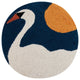 Night Swan Hook Pillow
