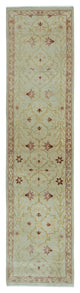 Rug N Carpet - Hand-Knotted Oriental 2' 7" x 10' 9" Runner Oushak Area Rug