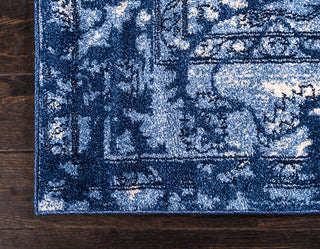Rug Unique Loom La Jolla Blue Rectangular 5' 0 x 8' 0