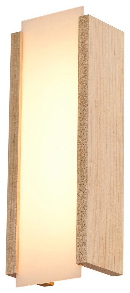 Capio 17 LED Wall Sconce, Maple