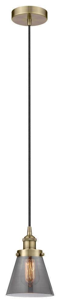 Innovations 616-1PH-AB-G63 1-Light Mini Pendant, Antique Brass