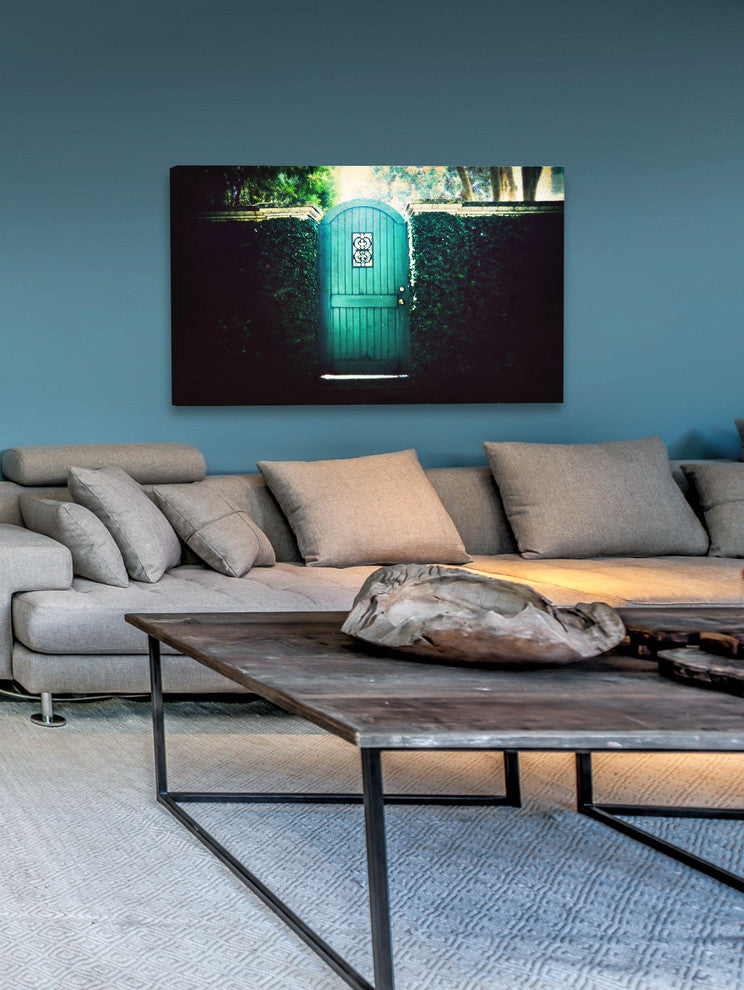 "Follow Your Bliss" Print on Canvas by Sylvia Cook
