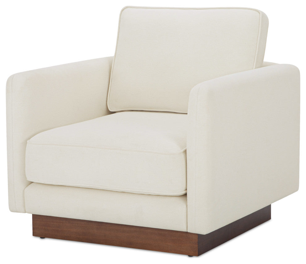 Vernon Accent Chair, White