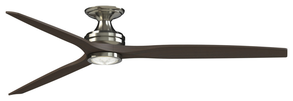 Fanimation Spitfire DC-KIT-72-LK-F Spitfire DC 72" 3 Blade Indoor - Brushed