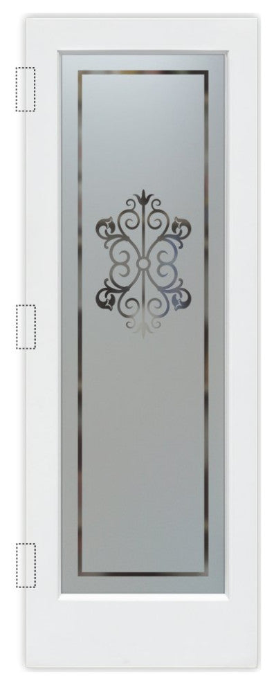 Pantry Door - Granada - Primed - 30" x 80" - Book/Slab Door