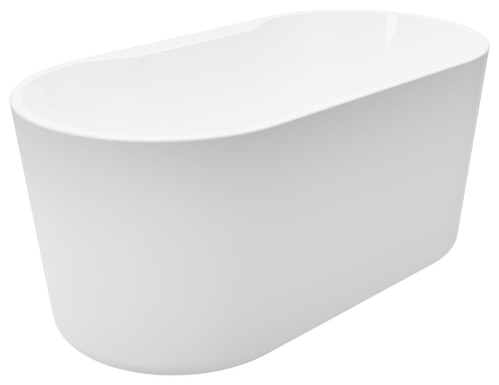 Retro 56" Freestanding Tub With Faucet