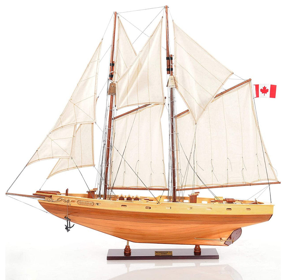 Bluenose II Fully Assembled Boat Model Display