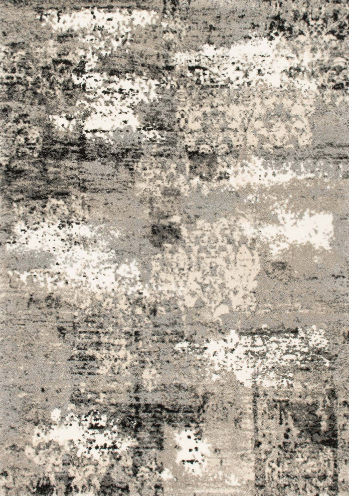 Viera VR-04 Grey Area Rug, 3'10"x5'7"