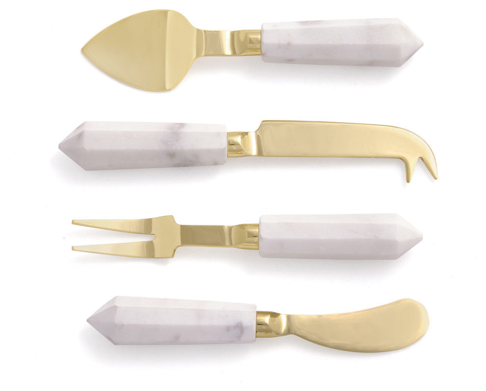 Asteria Cheese Knives, Set of 4