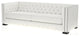 Nativa Interiors Mirel 94" Sofa, Off White, Classic Depth