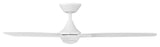 Blitzen Indoor/Outdoor 3-Blade Smart Ceiling Fan, Matte White, Without Light