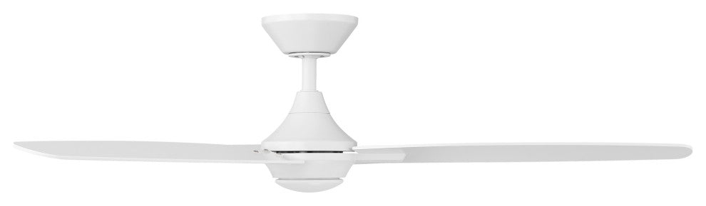 Blitzen Indoor/Outdoor 3-Blade Smart Ceiling Fan, Matte White, Without Light