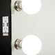 Hollywood Premiere Plus Vanity Mirror, Black, Bluetooth