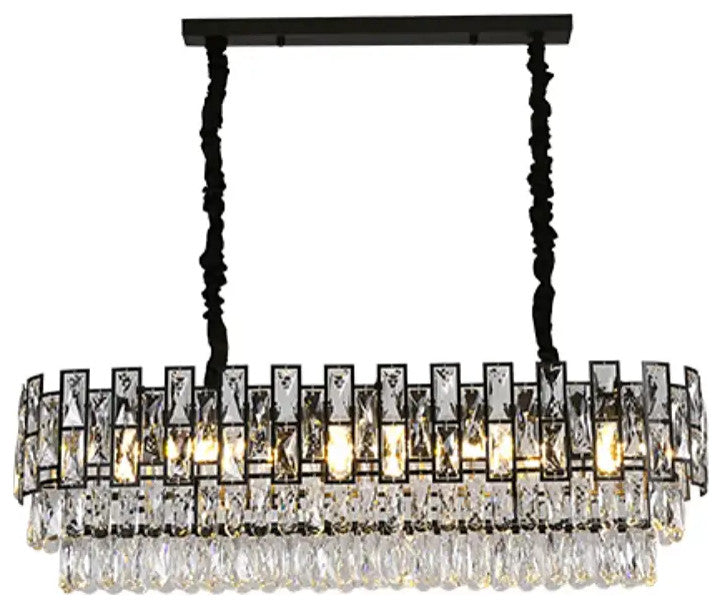 16-Light LED Kitchen Island Light Fixture By Morsale