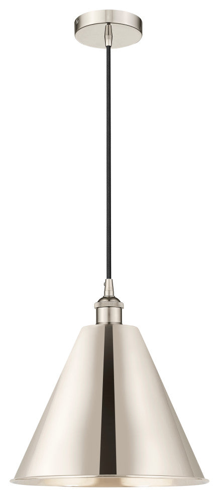 Innovations 616-1P-PN-MBC-12-PN-LED 1-Light Mini Pendant, Polished Nickel