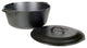 Lodge L10DOL3 Pre-Seasoned Cast Iron Dutch Oven w/ Lid & Dual Handles, 7 Qt