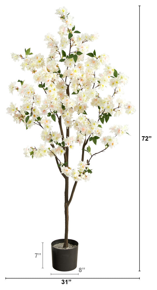 6' Cherry Blossom Artificial Tree