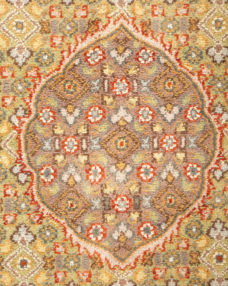 Mogul, One-of-a-Kind Hand-Knotted Area Rug Green, 8'2"x10'4"