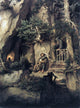 Moritz Von Schwind A Player With a Hermit Wall Decal
